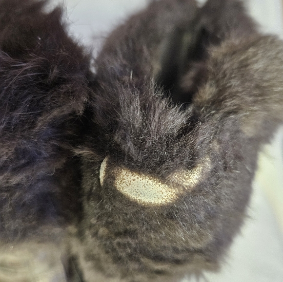 COACH brown swayed fur winter boots - Picture 7 of 11